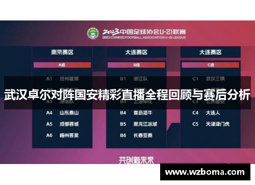 武汉卓尔对阵国安精彩直播全程回顾与赛后分析
